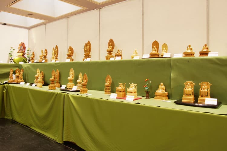 2017年秋展示会 仏像の展