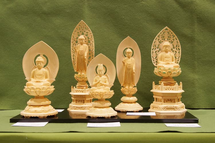 2018年秋展示会 小型仏壇用新作仏像